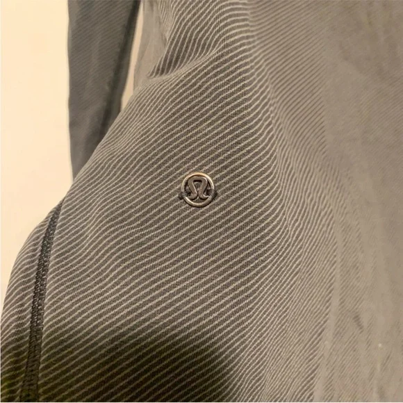 Lululemon After Asana Pullover Telemark Print Black / Black Size 8 - Picture 10 of 11